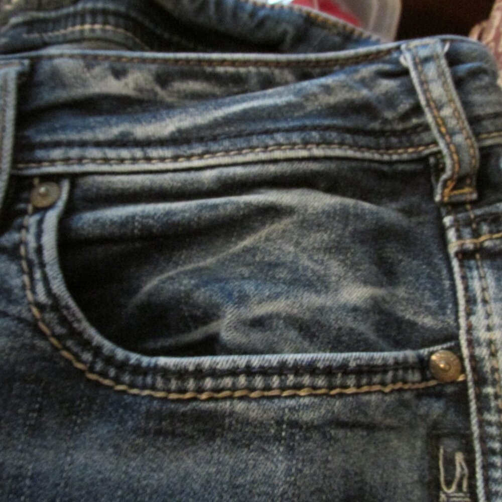 Silver Avery Denim Jeans - Picture 4 of 9